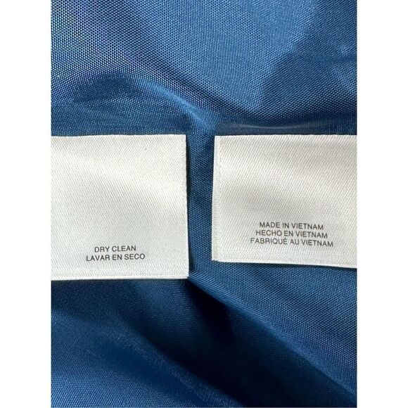 Anne Klein Women’s Blue Printed Blazer Jacket Size 12 Spruce/Fawn - Picture 8 of 14